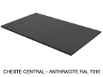 Bac douche drainage central, discret et design, Largeur 100 à 210 cm x l. 70 à 120 cm Fabrication sur mesure en résine anti glissant, finition misse, 10 couleurs, Livraison offerte